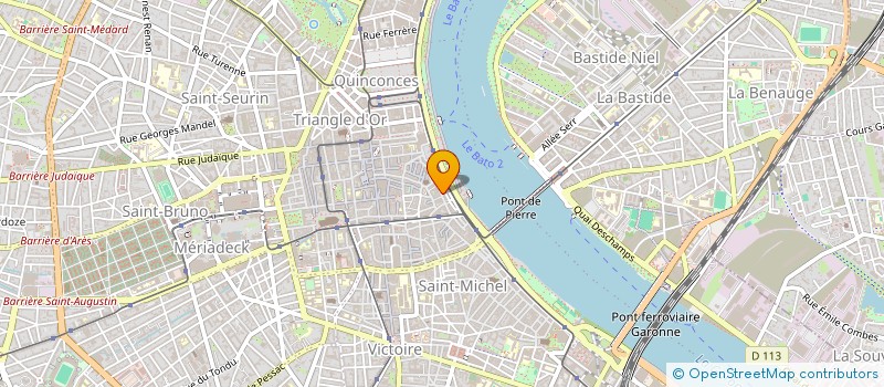 localisation de l'entreprise BOUFFARD & LOMBARDI  BORDEAUX