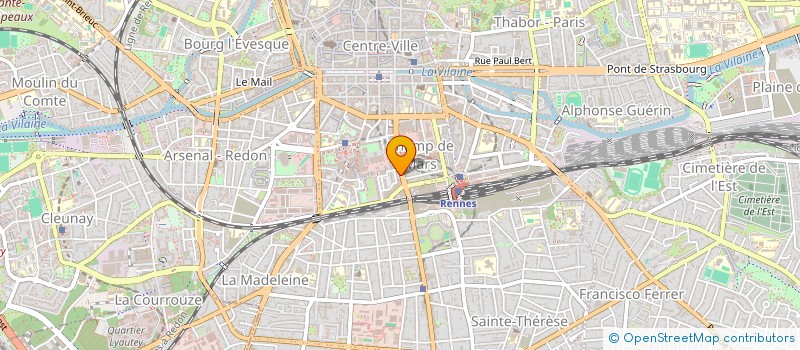 localisation de l'entreprise BOUFFE POUR TOUS (BPT)  RENNES