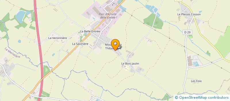 localisation de l'entreprise BOUFFEE D'OXYGENE à ESSARTS-EN-BOCAGE