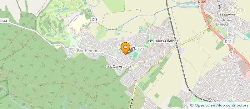 localisation de l'entreprise BOUFFEMONT VOLLEY ATHLETIC CLUB  BOUFFEMONT