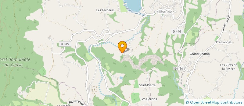 localisation de l'entreprise BOUFFIER CHRISTOPHE CHAUFFAGE PLOMBERIE  GAP