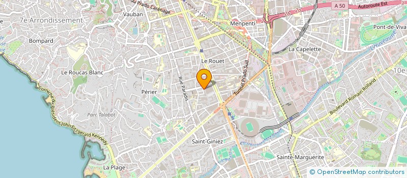 localisation de l'entreprise BOUFIO à MARSEILLE