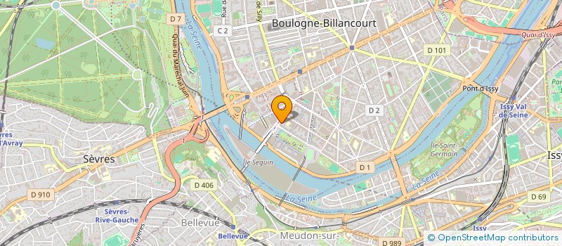 localisation de l'entreprise BOUFTAS à BOULOGNE-BILLANCOURT