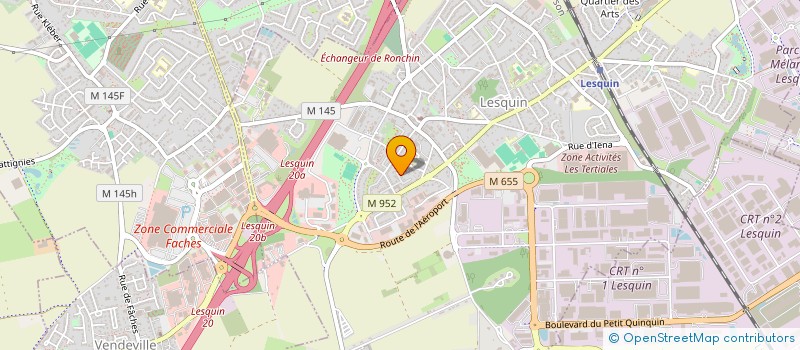 localisation de l'entreprise BOUGAILLOU à LESQUIN