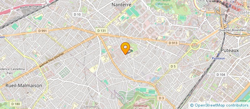 localisation de l'entreprise BOUGAINVILLE CONSEIL  NANTERRE