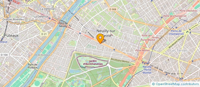 localisation de l'entreprise BOUGAL 9 à NEUILLY-SUR-SEINE