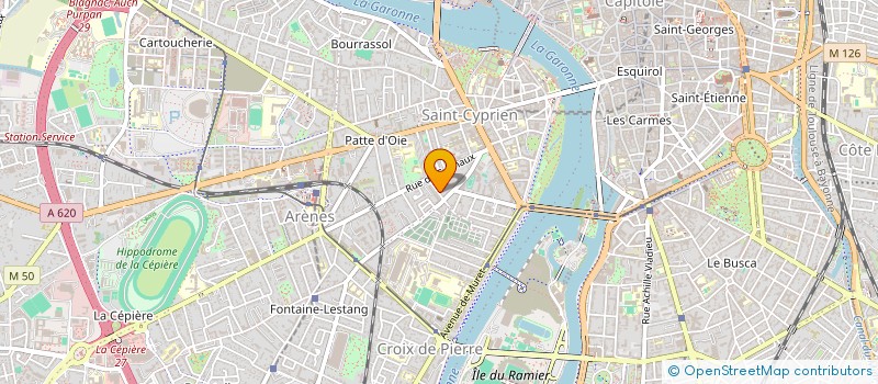 localisation de l'entreprise BOUGE à TOULOUSE