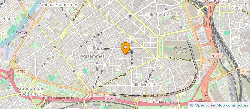 localisation de l'entreprise BOUGE ART CIE à LILLE