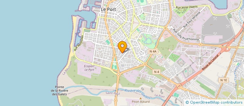 localisation de l'entreprise BOUGE ENSEMB' AU PORT à LE PORT