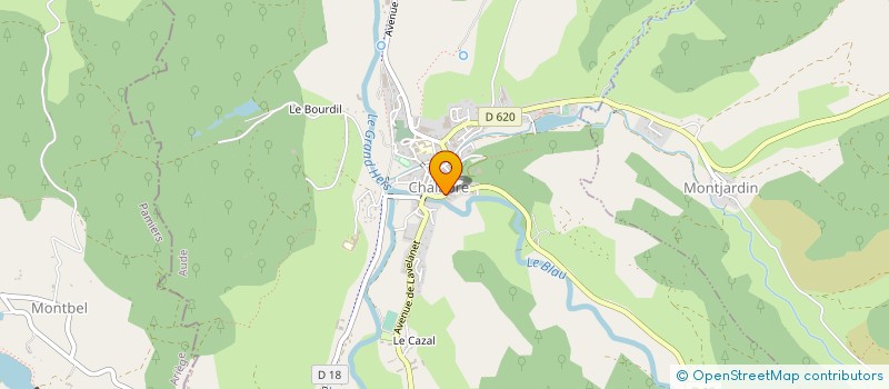 localisation de l'entreprise BOUGE ET METS TES BASKETS  CHALABRE