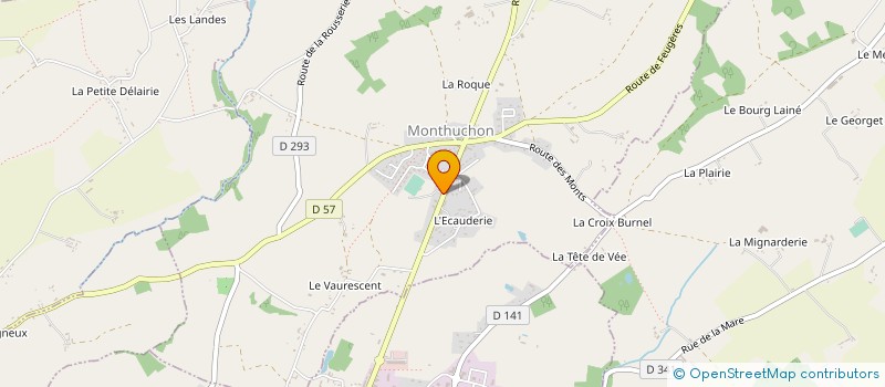 localisation de l'entreprise BOUGE TA BLOUETTE !  BRICQUEVILLE-LA-BLOUETTE