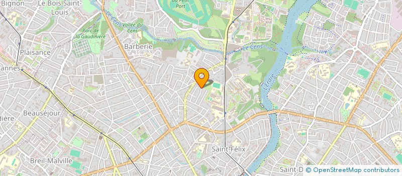 localisation de l'entreprise BOUGE TA FRIP' à NANTES