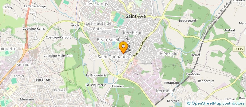 localisation de l'entreprise BOUGE TA SALLE à VANNES