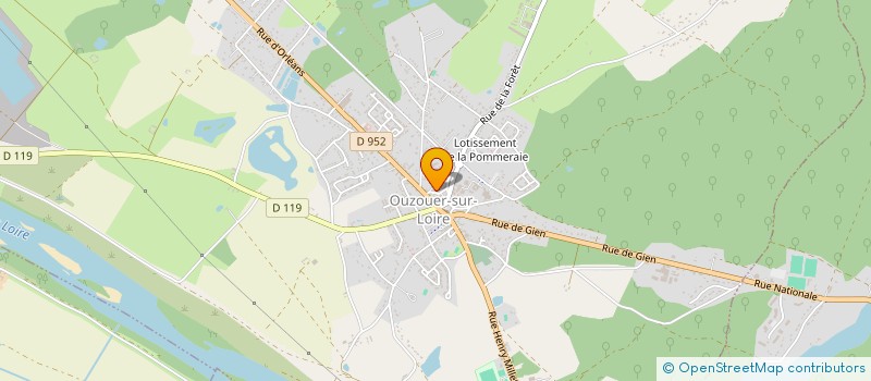localisation de l'entreprise BOUGE TA VILLE à OUZOUER-SUR-LOIRE