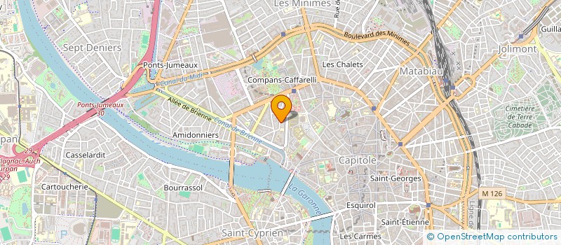 localisation de l'entreprise BOUGE TES CORDES ! à TOULOUSE