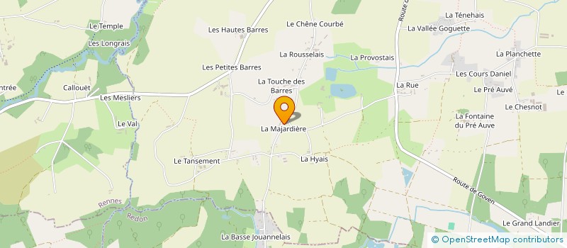 localisation de l'entreprise BOUGE TES POUMONS  BREAL-SOUS-MONTFORT