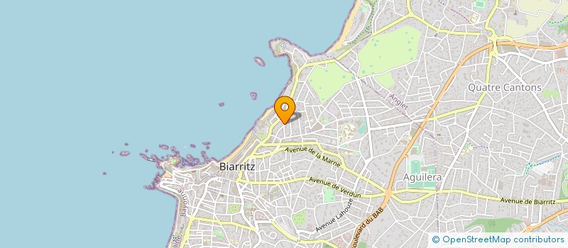 localisation de l'entreprise BOUGE TON BIARRITZ  BIARRITZ