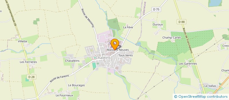 localisation de l'entreprise BOUGE TON CORPS à VILLENEUVE