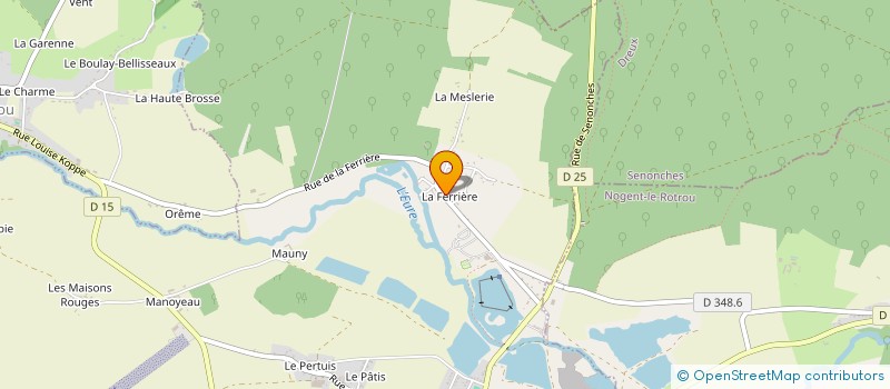 localisation de l'entreprise BOUGE TON PERCHE à FONTAINE-SIMON
