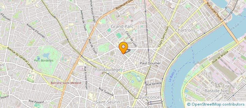 localisation de l'entreprise BOUGE TON WEB  BORDEAUX