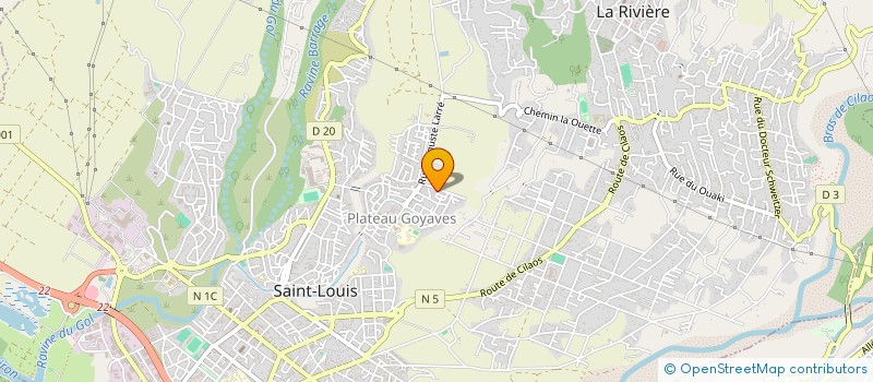 localisation de l'entreprise BOUGEAOO à SAINT-LOUIS