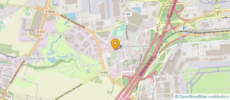 localisation de l'entreprise BOUGEAULT  ROISSY-EN-FRANCE