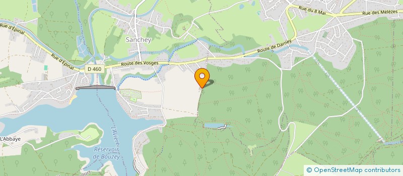 localisation de l'entreprise BOUGEL SERVICES A LA PERSONNE  SANCHEY