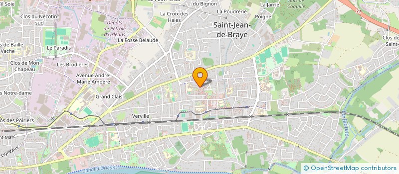 localisation de l'entreprise BOUGEONS A L'UNISSON PARTOUT POUR LES ENFANTS AUTISTES ET HANDICAPS DIVERS (BUPEAHD) à SAINT-JEAN-DE-BRAYE