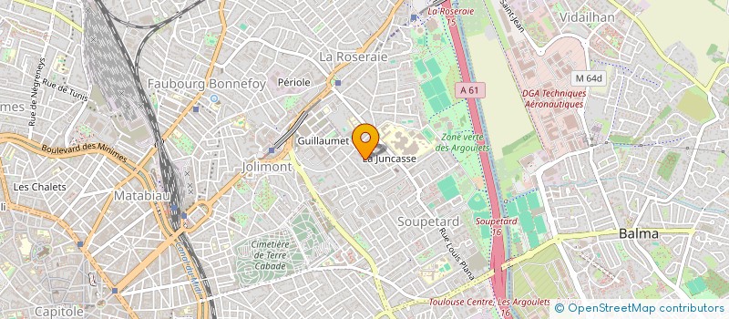 localisation de l'entreprise BOUGEOTHEQUE à TOULOUSE