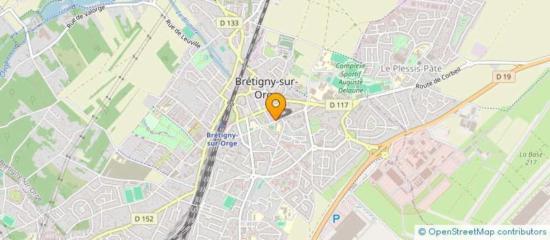 localisation de l'entreprise BOUGER ENSEMBLE à BRETIGNY-SUR-ORGE