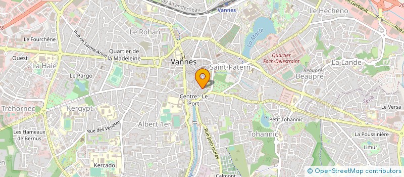 localisation de l'entreprise BOUGER NOTRE CULTURE à VANNES