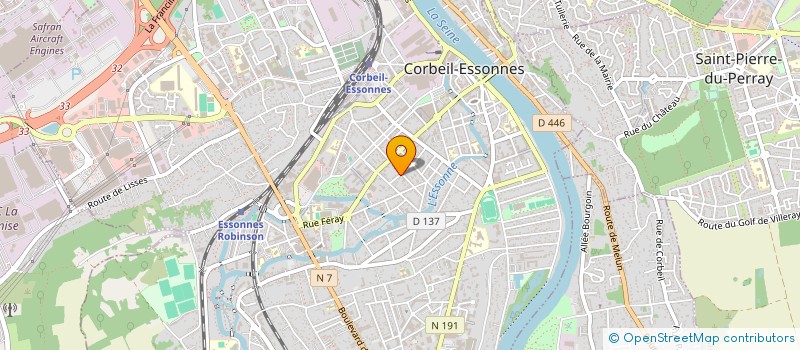localisation de l'entreprise BOUGER POUR MUMIA à CORBEIL-ESSONNES