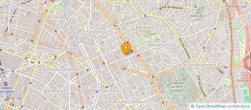 localisation de l'entreprise BOUGHRARA BENHAHSEN ABDALLAH  PARIS