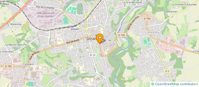 localisation de l'entreprise BOUGIS A ET HAUDEBOURG MARIE à DINAN