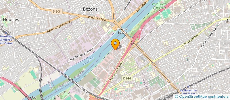 localisation de l'entreprise BOUGIVAL ECOLUM  NANTERRE