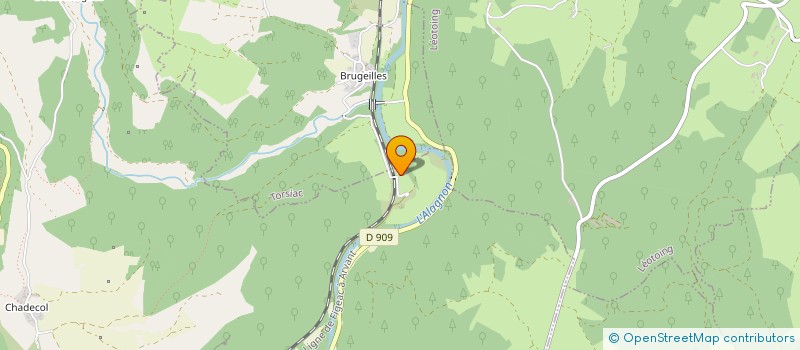 localisation de l'entreprise BOUGNAT BTP  BLESLE