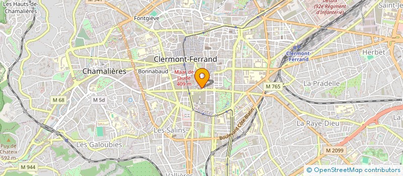 localisation de l'entreprise BOUGNAT STREET FESTIVAL  CLERMONT-FERRAND