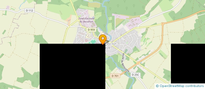 localisation de l'entreprise BOUGOUIN PATRICK ET MAZAL ATTIA  MIREBEAU-SUR-BEZE