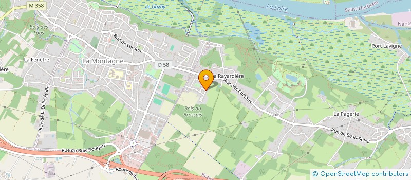 localisation de l'entreprise BOUGUENAIS CLUB TRIATHLON  BOUAYE