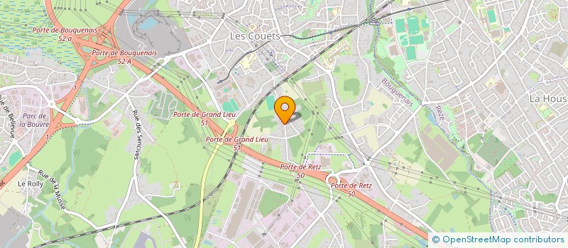 localisation de l'entreprise BOUGUENAIS FOOTBALL  BOUGUENAIS