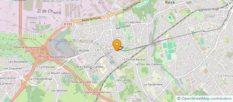 localisation de l'entreprise BOUGUENAIS IMMOBILIER  BOUGUENAIS