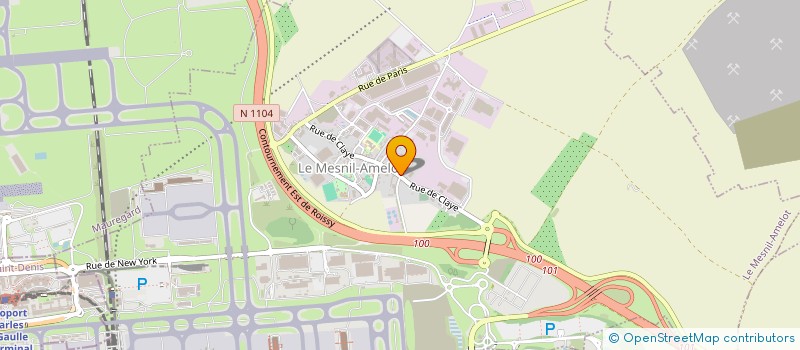 localisation de l'entreprise BOUGUERNE GELLAD à LE MESNIL-AMELOT