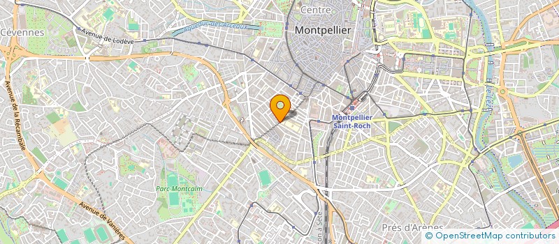 localisation de l'entreprise BOUGUI à MONTPELLIER