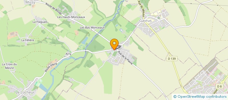 localisation de l'entreprise BOUGYBOUGE  BOUGY