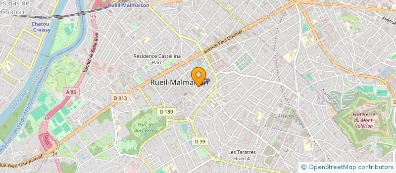 localisation de l'entreprise BOUH à RUEIL-MALMAISON