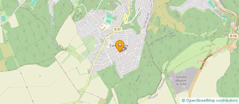 localisation de l'entreprise BOUHAFS DES ROSES  VILLERUPT