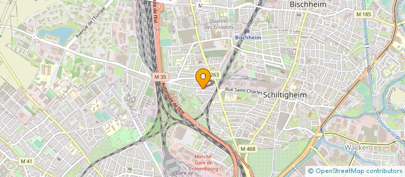 localisation de l'entreprise BOUHAJRA à SCHILTIGHEIM