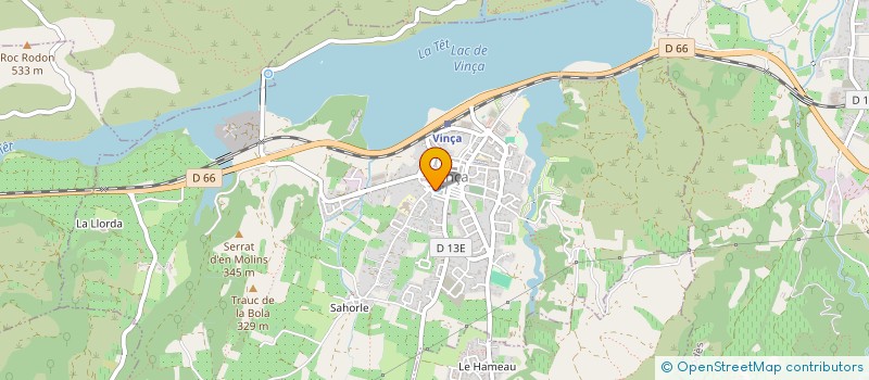 localisation de l'entreprise BOUHAMMOU  VINCA