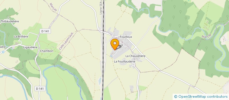 localisation de l'entreprise BOUHET  MARIGNY-CHEMEREAU