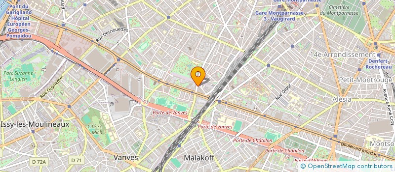 localisation de l'entreprise BOUHOUCH ET BOUCHARD à PARIS